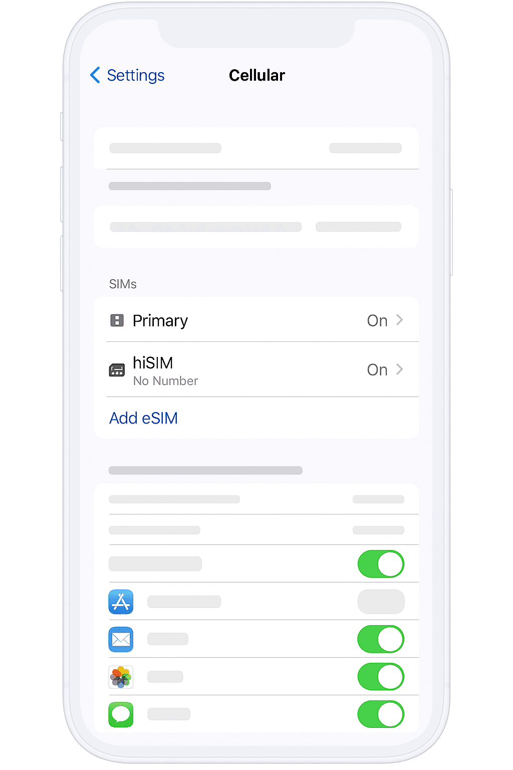 Step 2 - Select Hisim
